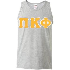 Pi Kappa Phi Lettered Tank Top(Sports Grey)