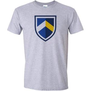Pi Kappa Phi PI PHI Shield Short Sleeve Tee(Sports Grey)