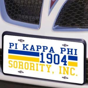Pi Kappa Phi PI PHI Year License Plate
