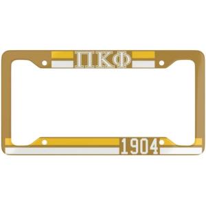 Pi Kappa Phi PI PHI Year License Plate Frames