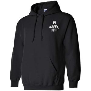 Pi Kappa Phi Social Hooded Sweatshirt(Black)