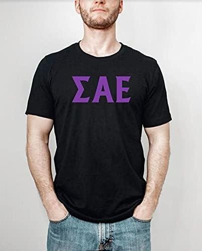 imageSigma Alpha Epsilon SAE Letter TeeBlack