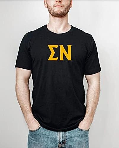 imageSigma Nu Letter TeeBlack