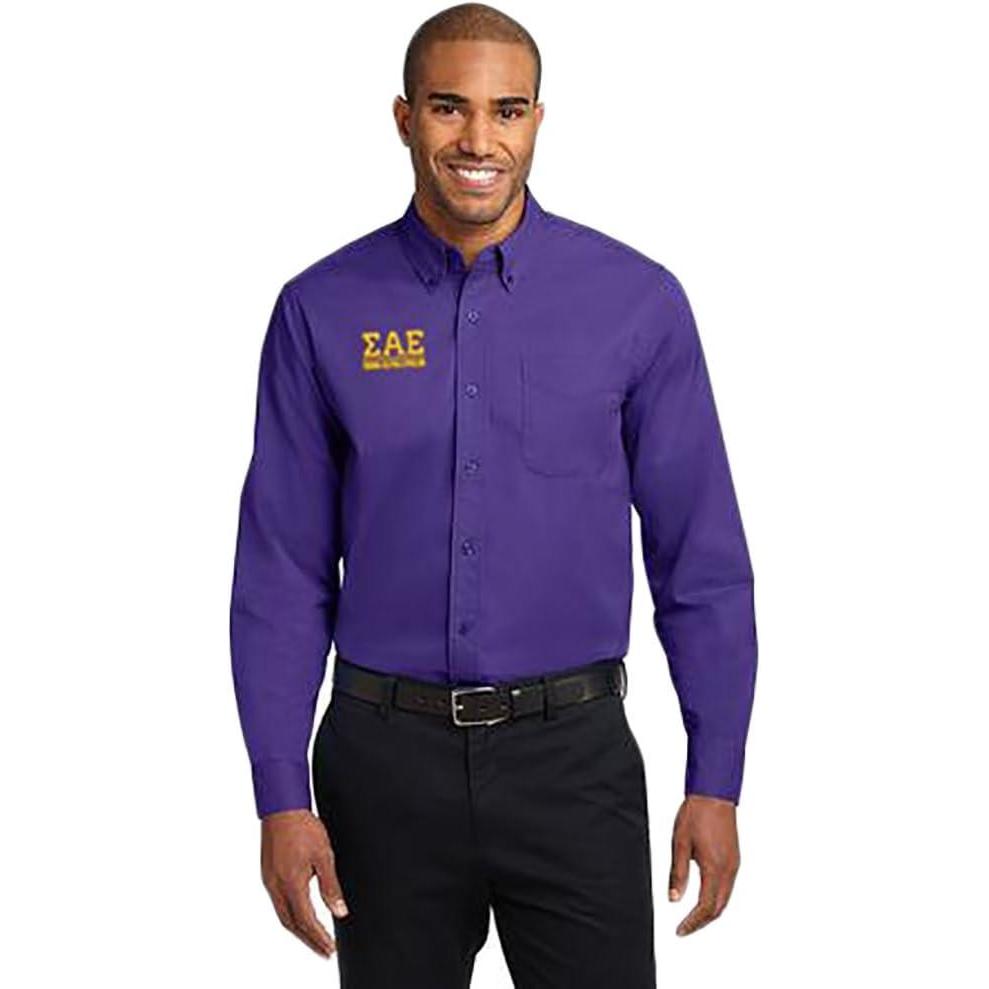 imageSigma Alpha Epsilon Greek Letter OxfordPurple Light Stone