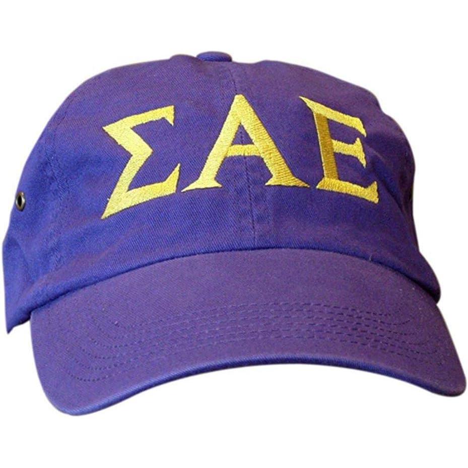 imageSigma Alpha Epsilon SAE Letter HatPurple