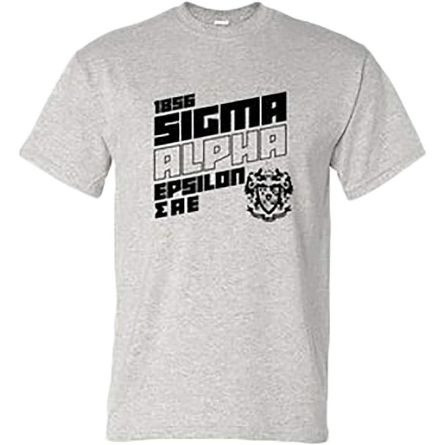 imageSigma Alpha Epsilon SAE Upstanding TeeSports Grey