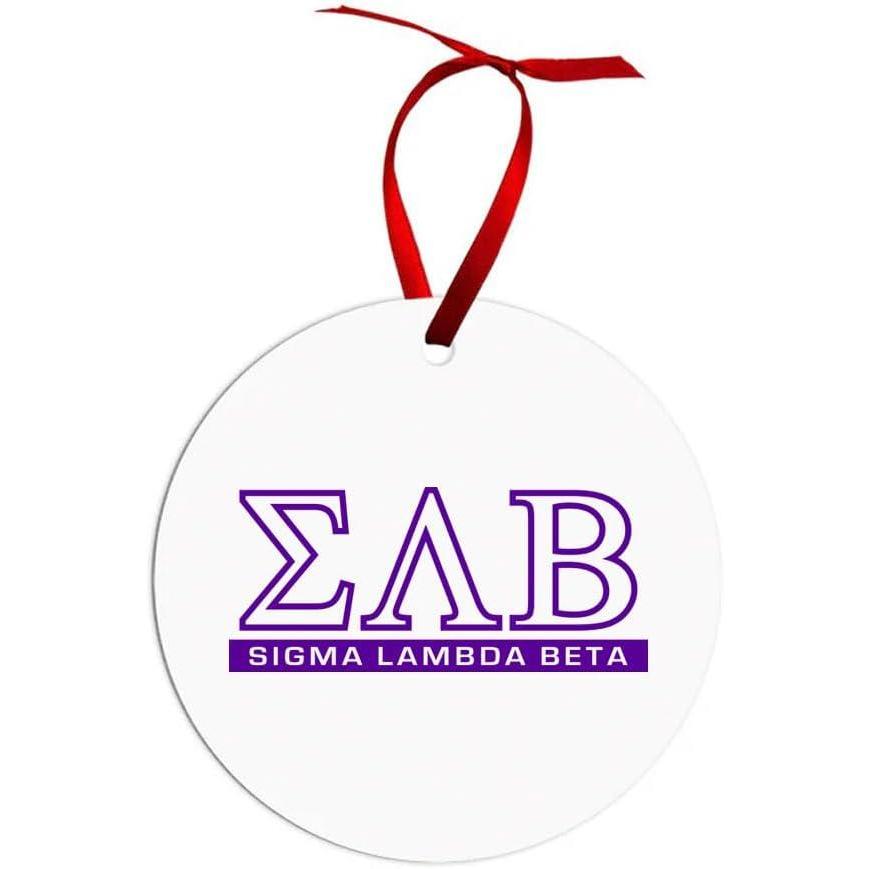 imageSigma Lambda Beta Classic Circle Ornaments