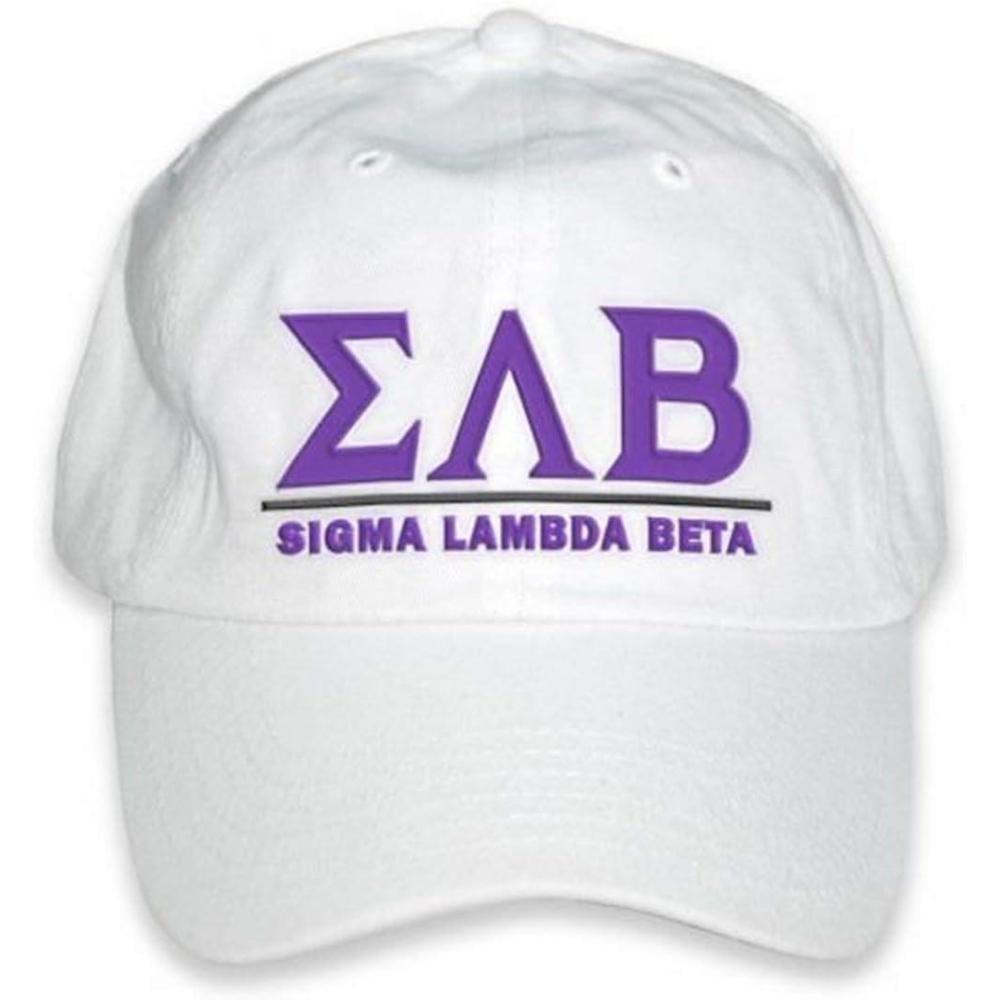 imageSigma Lambda Beta World Famous Line HatWhite