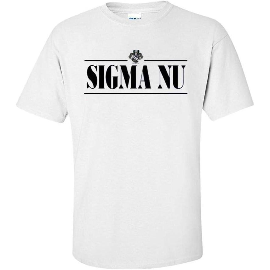 imageSigma Nu 2020 Crest TeeWhite