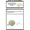 Personalized Sigma Nu Greek Line Hat(Tan)