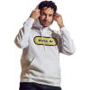 Greekgear Men’s Sigma Nu Capsule Hooded Sweatshirt White(White)