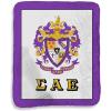 Greekgear Sigma Alpha Epsilon Sherpa Lap Blanket