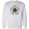 Greekgear Sigma Nu Logo Crewneck Sweatshirt(Light Grey)