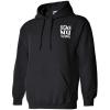 Greekgear Sigma Nu Social Hooded Sweatshirt(Black)