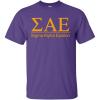 Sigma Alpha Epsilon Bar Tee(Purple)