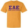 Sigma Alpha Epsilon SAE Greek Heavyweight T-Shirt(Citrus)