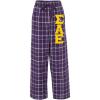 Sigma Alpha Epsilon SAE Pajamas Flannel Pant(Purple/White)