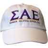Sigma Alpha Epsilon World Famous Line Hat(White)