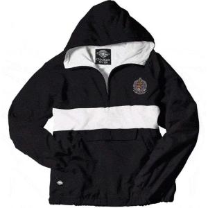 Greekgear Sigma Alpha Epsilon SAE Anorak(Black/White)