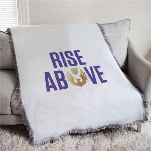 Greekgear Sigma Alpha Epsilon SAE Rise Above Afghan Blanket Throw