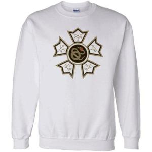 Greekgear Sigma Nu Logo Crewneck Sweatshirt(Light Grey)