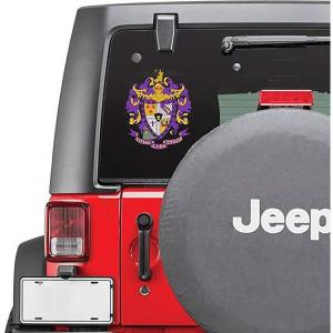 Sigma Alpha Epsilon SAE Large Greek Color Crest Decal – Up to 12 Inch Tall