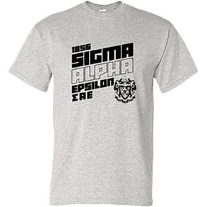Sigma Alpha Epsilon SAE Upstanding Tee(Sports Grey)