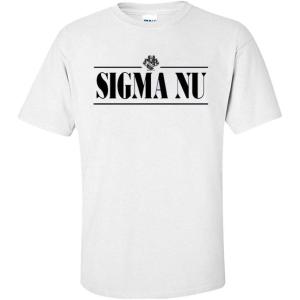 Sigma Nu 2020 Crest Tee(White)