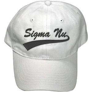 Sigma Nu Tail Baseball Hat(Black)