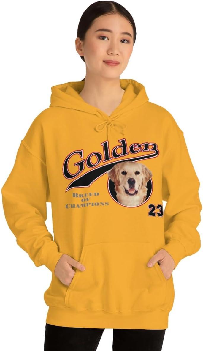 imageGolden Retriever Breed Of Champions Hooded SweatshirtGold