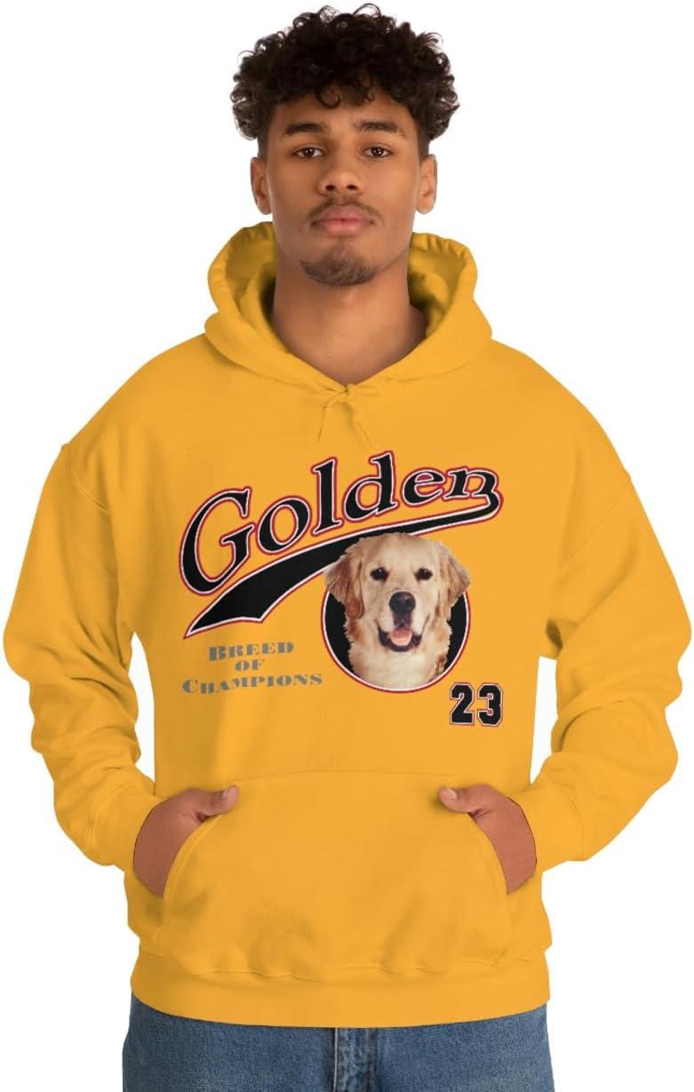 imageGolden Retriever Breed Of Champions Hooded SweatshirtGold