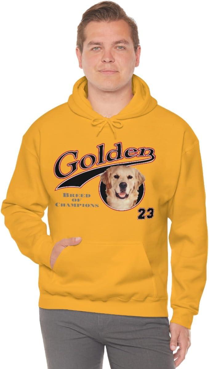 imageGolden Retriever Breed Of Champions Hooded SweatshirtGold