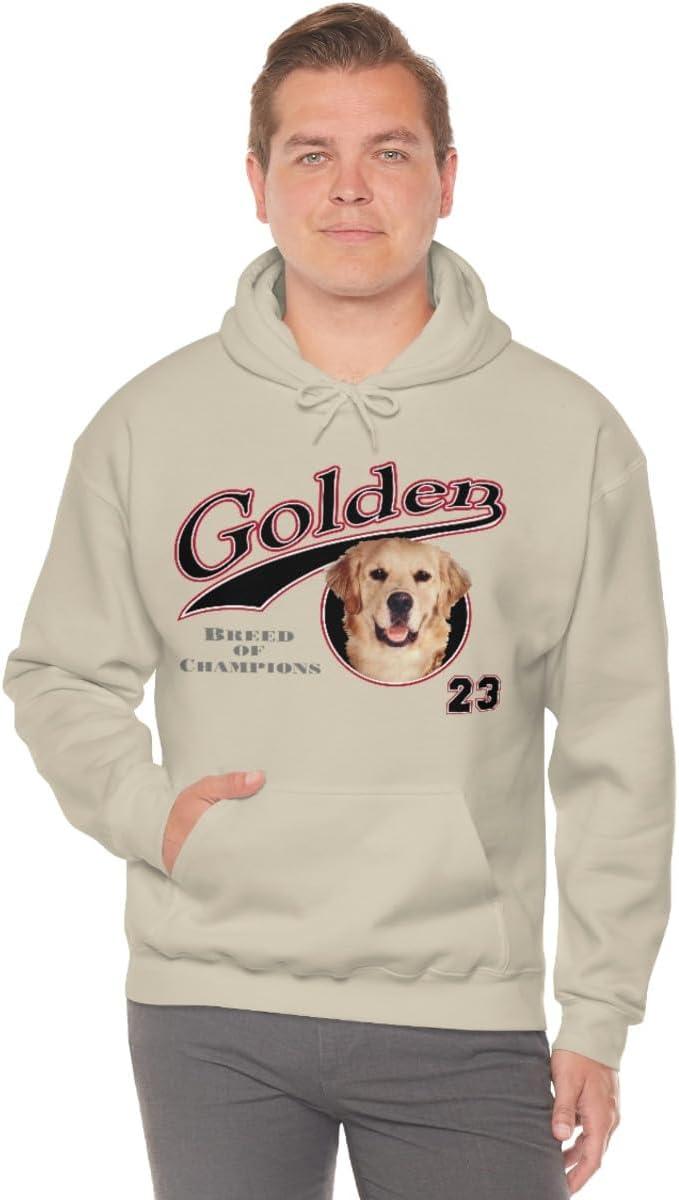 imageGolden Retriever Breed Of Champions Hooded SweatshirtSand
