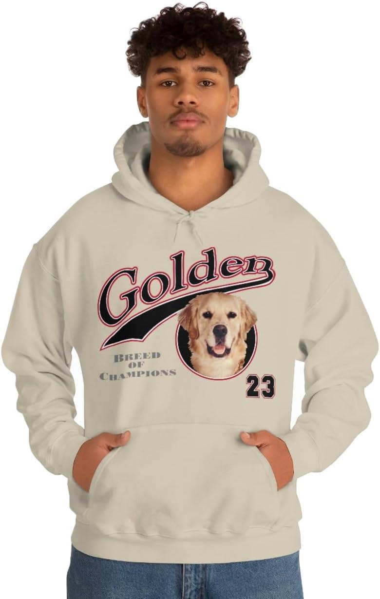 imageGolden Retriever Breed Of Champions Hooded SweatshirtSand