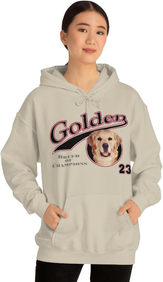 imageGolden Retriever Breed Of Champions Hooded SweatshirtSand