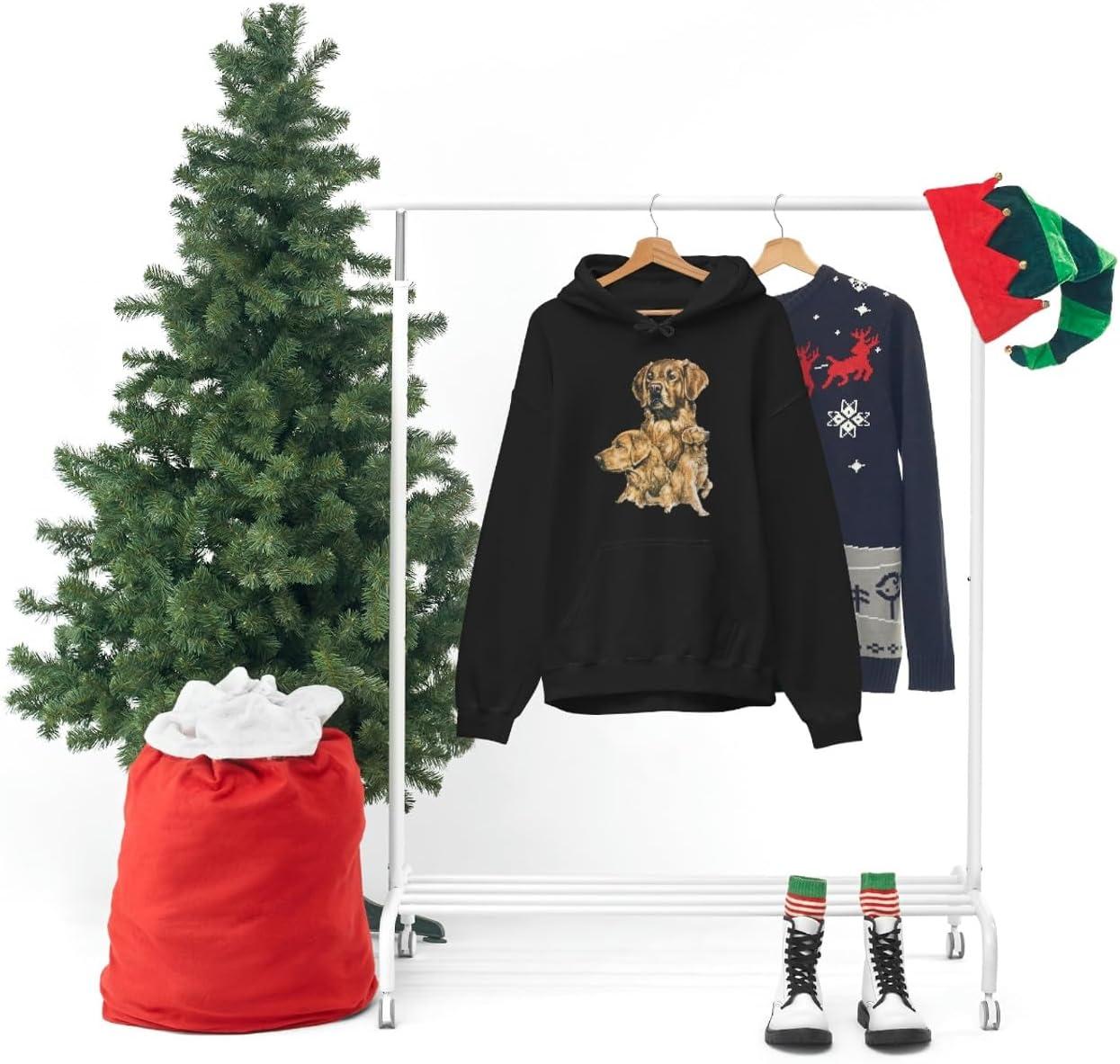imageGolden Retriever Profile Hooded SweatshirtBlack