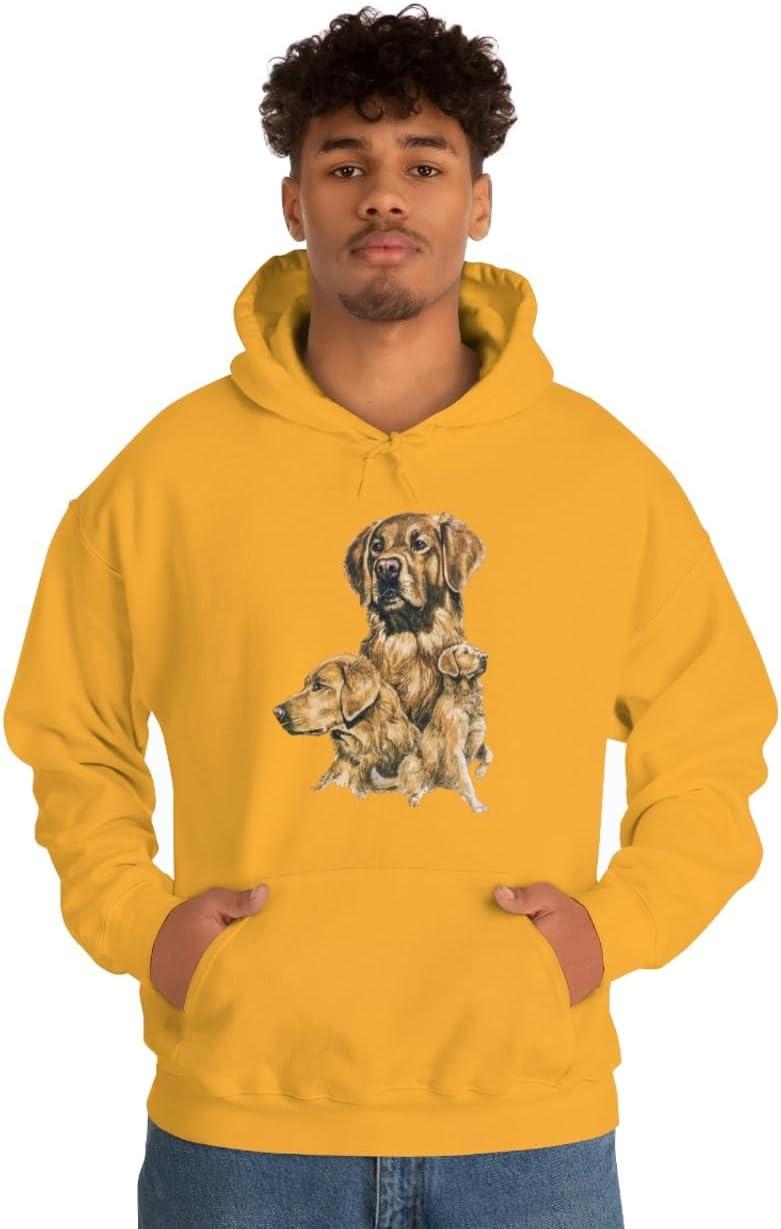 imageGolden Retriever Profile Hooded SweatshirtGold