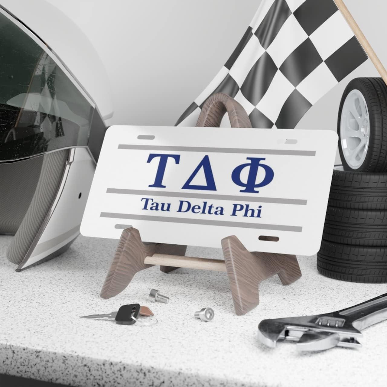 imageTau Delta Phi Lettered Lines License Covers
