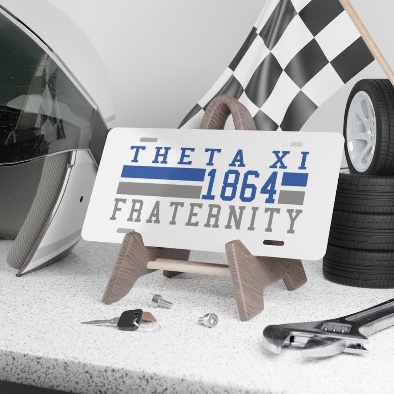 imageTheta Xi Year License Plates