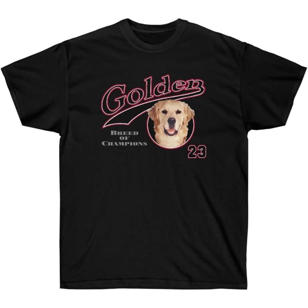 imageGolden Breed of Champions Golden Retriever TShirtsBlack