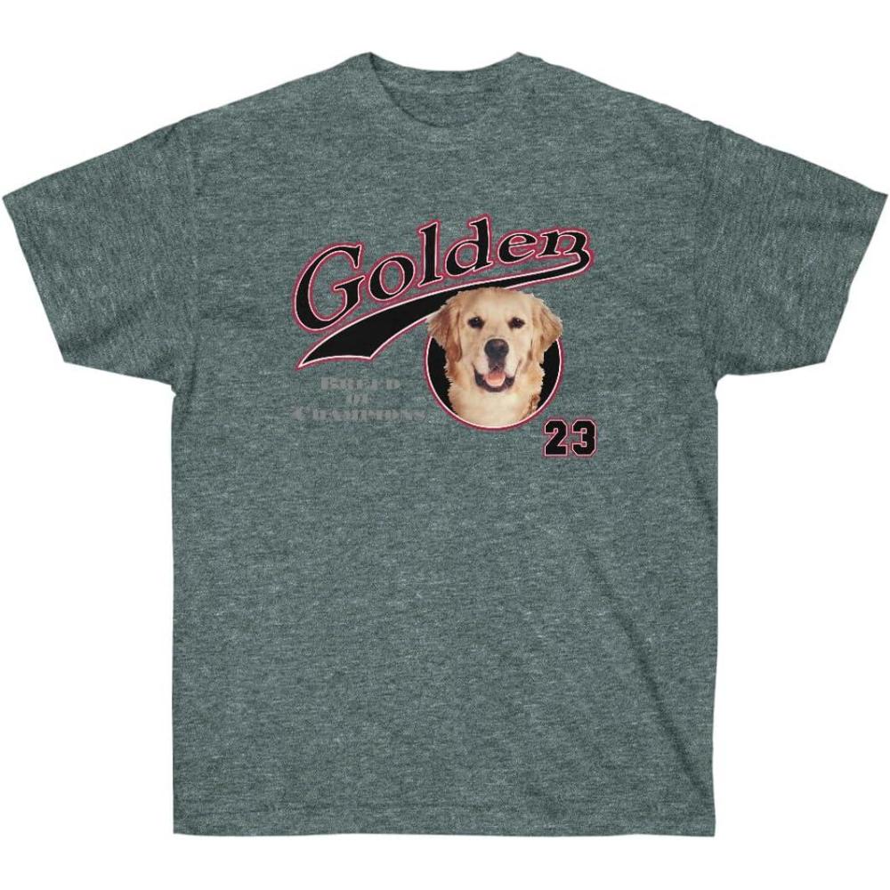 imageGolden Breed of Champions Golden Retriever TShirtsDark Heather