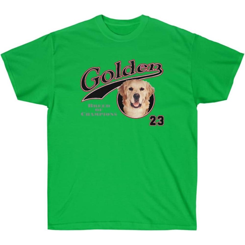 imageGolden Breed of Champions Golden Retriever TShirtsIrish Green