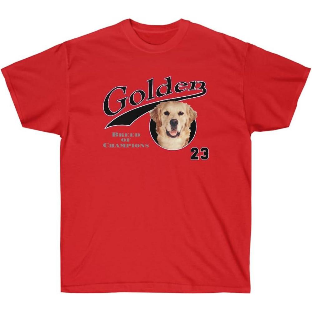 imageGolden Breed of Champions  Golden Retriever TShirtsRed