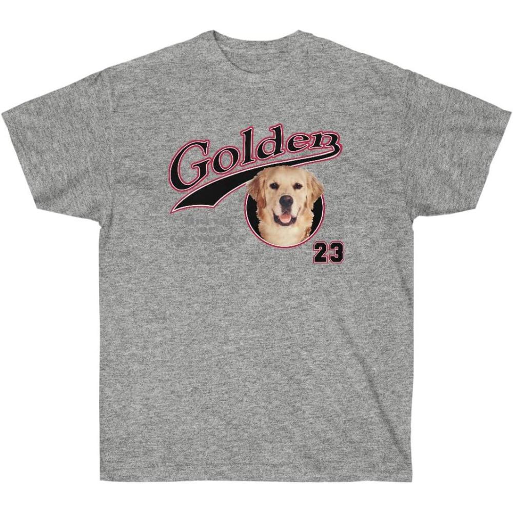 imageGolden Breed of Champions Golden Retriever TShirtsSport Grey