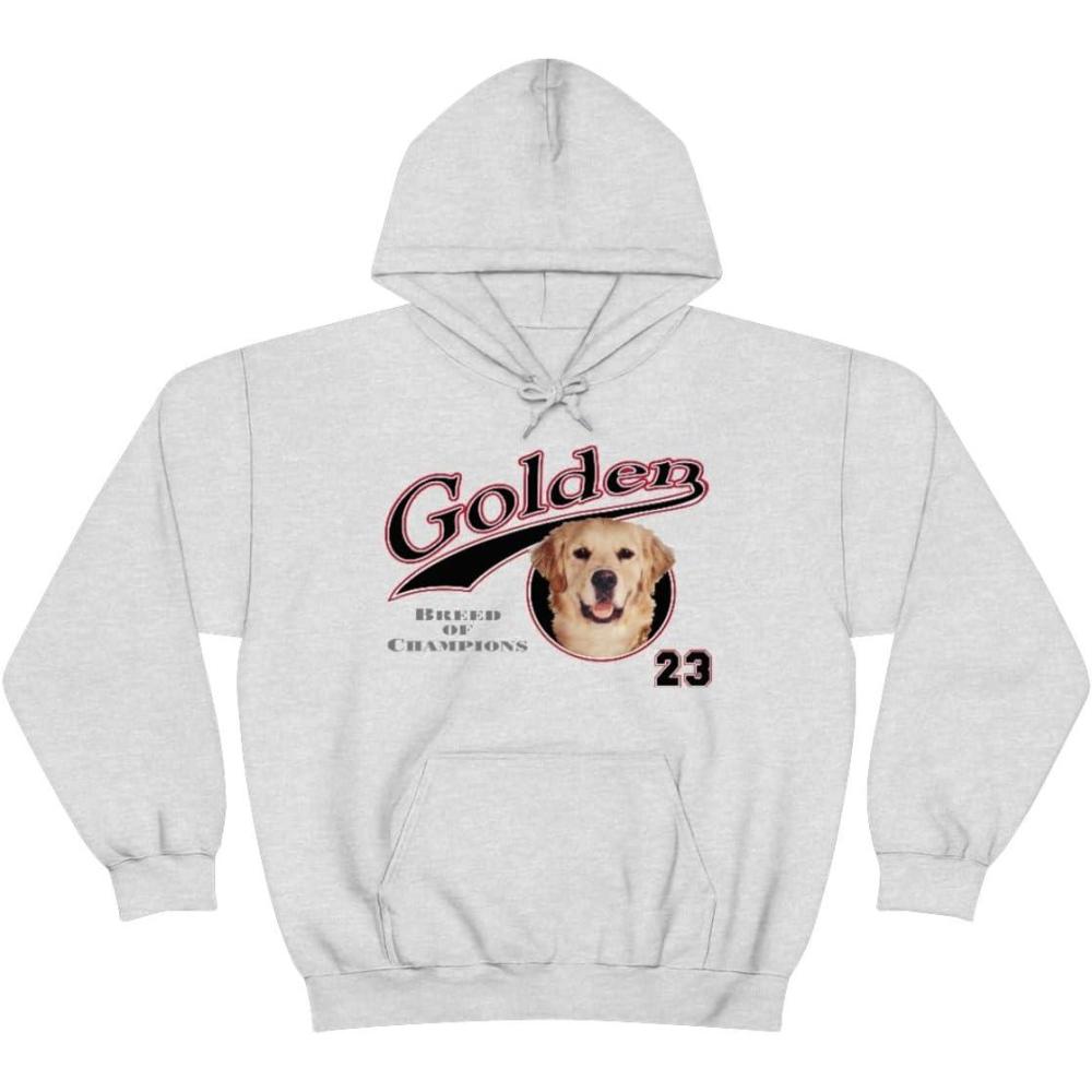 imageGolden Retriever  Breed Of Champions Hooded SweatshirtAsh