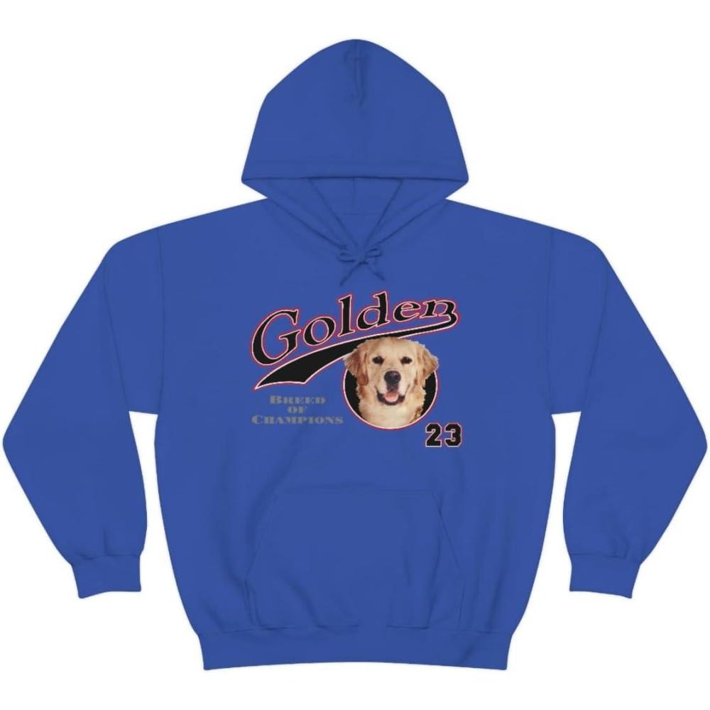 imageGolden Retriever Breed Of Champions Hooded SweatshirtRoyal