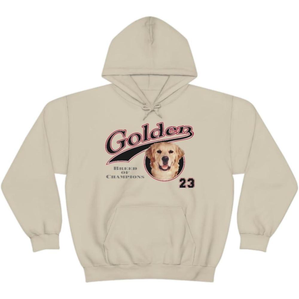 imageGolden Retriever  Breed Of Champions Hooded SweatshirtSand
