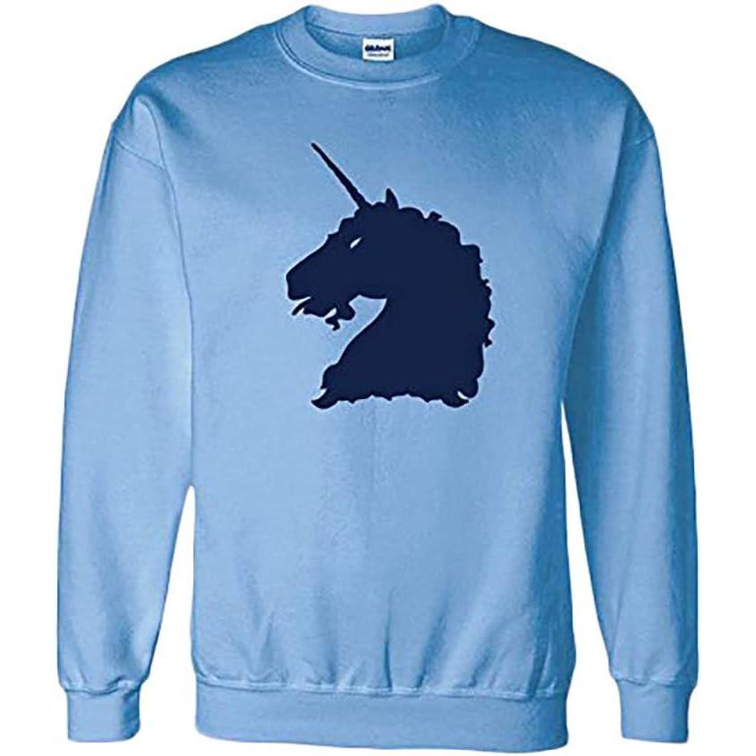 imageGreekgear Theta Xi Logo Crewneck SweatshirtLight Blue