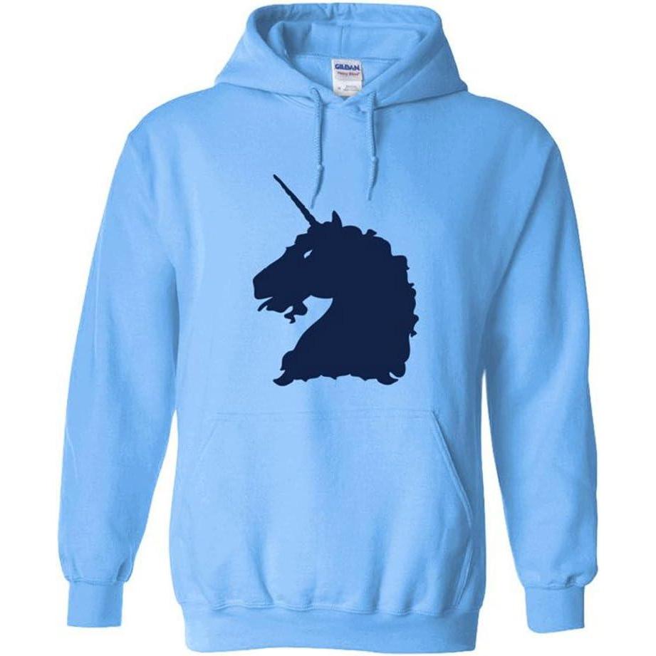 imageGreekgear Theta Xi Logo Hooded SweatshirtLight Blue