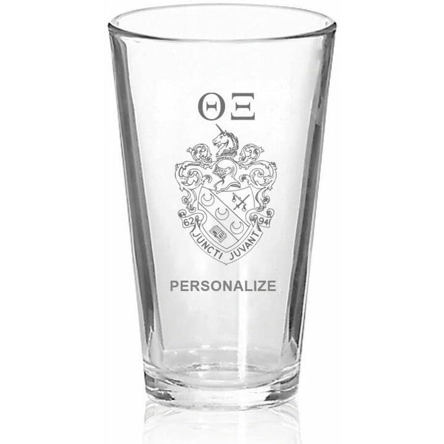imageGreekgear Theta Xi Mixing Glass Transparent